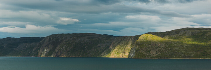 Fototapeta na wymiar Fjord panorama