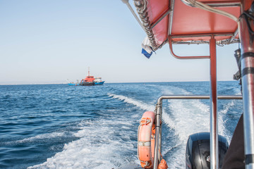 A ship in the Black Sea