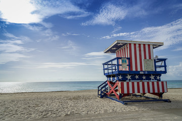 Lifeguard Stand Miami Beach