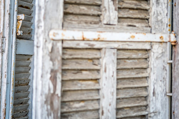 Close up of an old Jaffa house- Israel