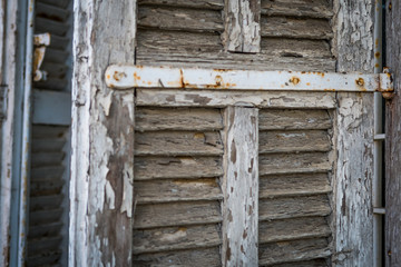 Close up of an old Jaffa house- Israel