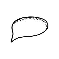 dialog icon. isolated black object