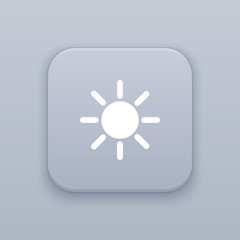 Light, Sun button, best vector