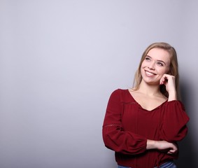 Portrait of a young woman