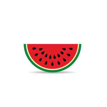 watermelon slice illustration