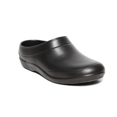 Rubber winter boots isolated on white