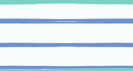 Fototapeta premium Navy Watercolor Horizontal Seamless Sailor Stripes. Geometric Vintage Summer Maritime Texture Prints. Hand Painted Male or Female T-Shirt Autumn Ocean Pattern. Blue Sea Watercolor Sailor Stripes.