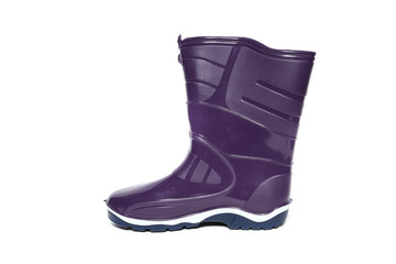 kids Rain Boots on white