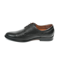 Office leathers man shoes isolated on white