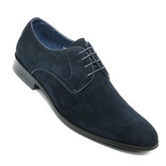 Office leathers man shoes isolated on white