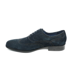 Office leathers man shoes isolated on white