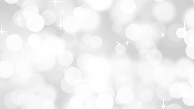  Light movement white blur abstract background with stars seamless