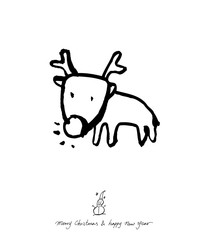 크리스마스 / 손으로 그린 성탄절 포스터