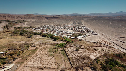 San Pedro de Atacama from above
