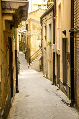 Obraz na płótnie Canvas Italians Alleyway