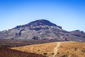 Beautiful landscape of  Teide national park, Tenerife, Canary island, Spain