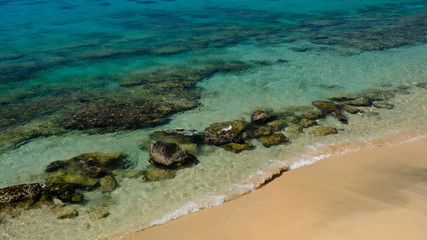 Obraz premium Indian Bay Beach & turquoise water, St. Vincent & Grenadines