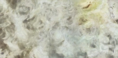 Detailed close-up grunge multi color abstract background. Dry brush strokes hand drawn oil painting on canvas texture. Creative simple pattern for graphic work, web design or wallpaper. 