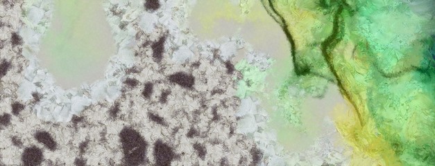 Detailed close-up grunge multi color abstract background. Dry brush strokes hand drawn oil painting on canvas texture. Creative simple pattern for graphic work, web design or wallpaper. 