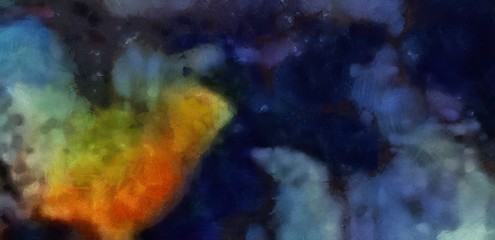 Dirty chaotic painting background. Dry textured strokes of paint. Grunge simple close up texture. Abstract backdrop for graphic design. Web banner pattern cover. 