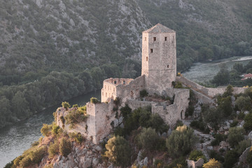 Fototapeta premium Pocitelj Old Town In Bosnia And Hezegovina