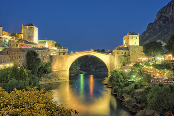 Alte Brücke von Mostar, Bosnien und Herzegowina