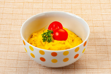 カボチャのサラダ