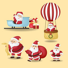 cartoon Christmas illustrations