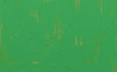 green painted wood background