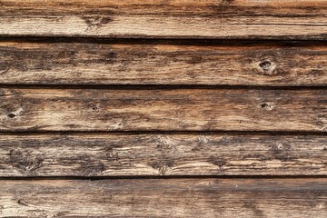 Naklejka premium Weathered boards on external wall of a Australian farm shearing shed