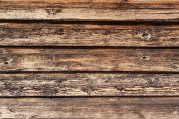 Weathered boards on external wall of a Australian farm shearing shed