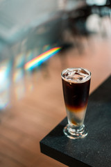iced coffee make me refreshing and enjoy this day