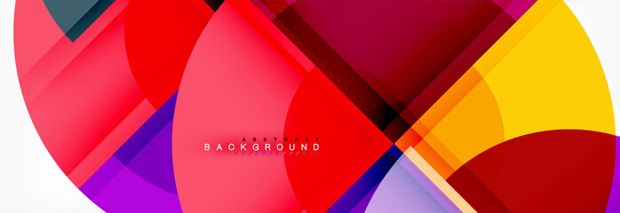 Obraz premium Circle abstract background