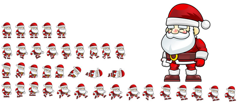 Santa Claus Game Character