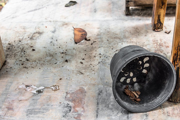 Grey marble texture with natural pattern for background.