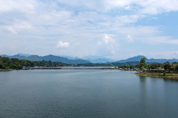 Obraz premium Sangkhla Buri, Kanchanaburi province, Thailand.