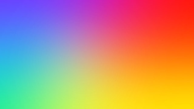 Abstract blurred gradient background in bright colors