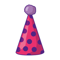 party hat isolated icon