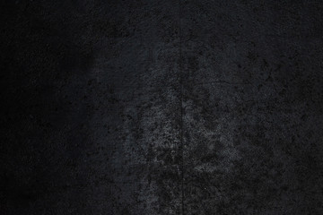 Fototapeta na wymiar Grunge black texture or background with copy space.