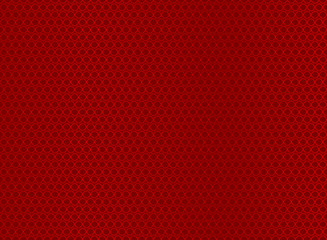 Abstract waves or wavy lines pattern red background and texture.