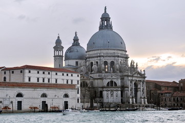 Fototapeta na wymiar The famous canals of Venice.