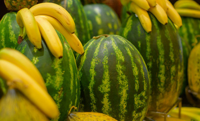watermelon on the buffet