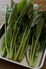 Obraz premium ほうれん草 未洗い