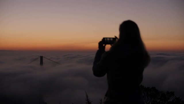 Taking Photos In The Clouds