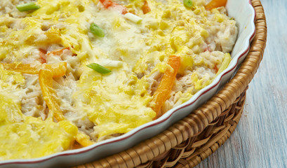 Fajita Chicken Casserole