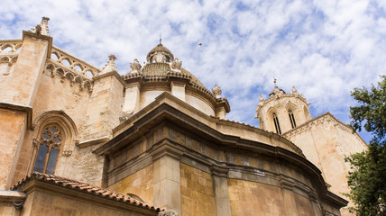 Fototapeta na wymiar Eglise de Sainte Tecla Tarragone Catalogne Espagne 