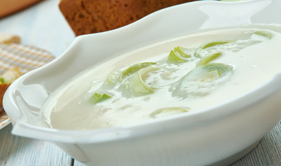Welsh Leek and Stilton Soup