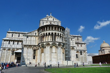 Fototapeta na wymiar Cathedral of Pisa, Italy