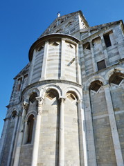 Fototapeta na wymiar Detail of the Cathedral of Pisa, Italy
