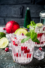 Christmas Cranberry cocktail